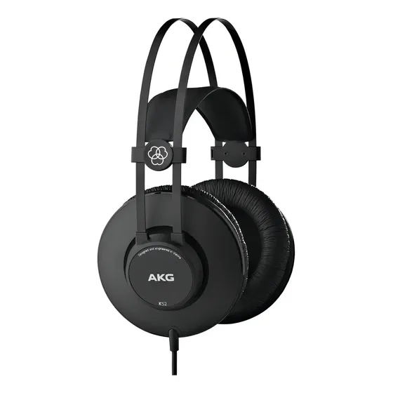 Auriculares AKG Dj Estudio Akg K52 Cerrados Over Ear Cable 2.5mt