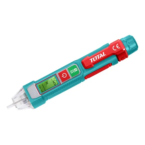 Tester Sensor Detector Voltaje Lapiz 12v / 1000v Total Color Turquesa (NO INCLUYE PILAS)