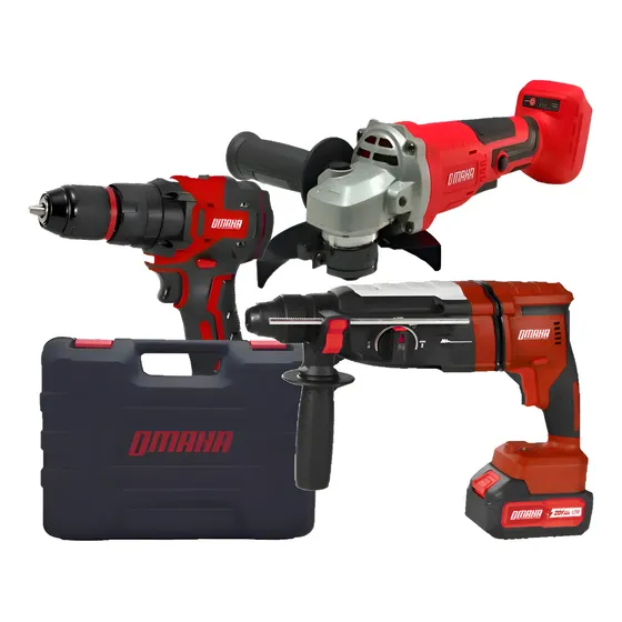 Rotomartillo Taladro Atornillador Amoladora 20v Omaha