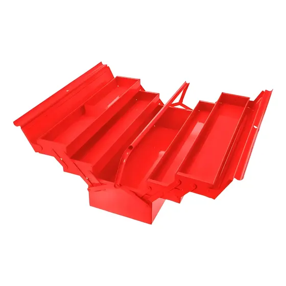 Caja De Herramientas Metalica Fuelle 53x20x20 Cm Rojo Bahco