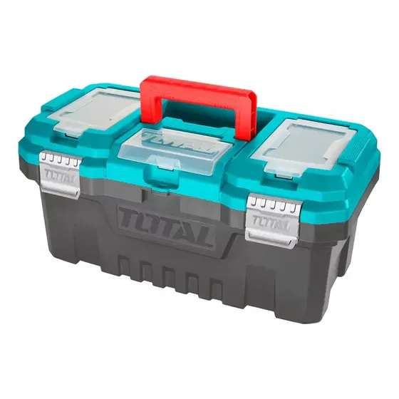Caja De Herramientas 17'' Super Reforzada Cierre Metal Total