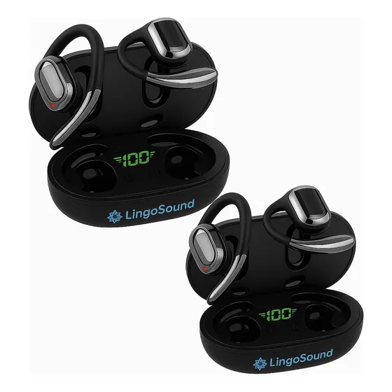 Auricular Inalambrico Bt Traductor +140 Idiomas X2 Uds.