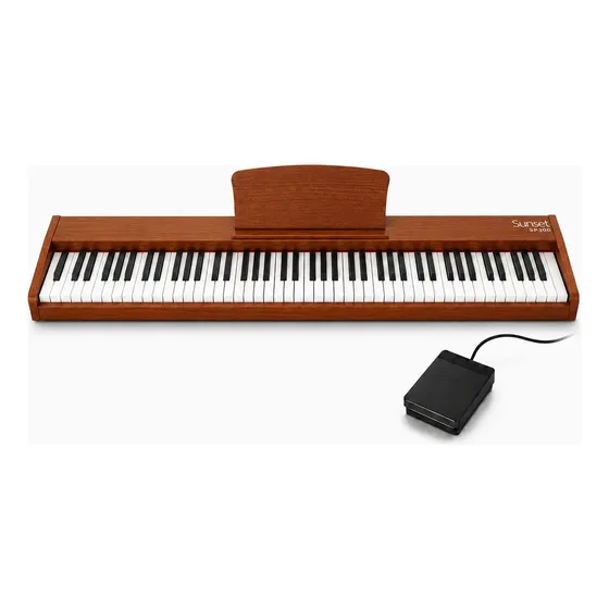 Piano Digital 88 Teclas Sunset Sp300  + Pedal De Sustain