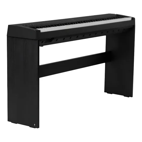 Mueble Soporte De Piano 88 Teclas Para Yamaha P45 P125 Casio Cdp Roland Korg Color Negro/madera