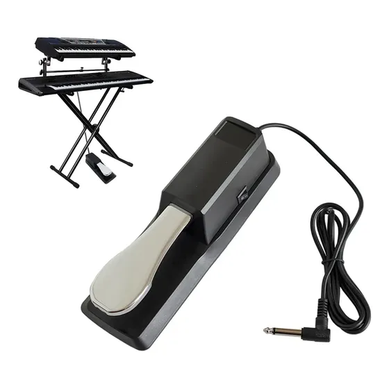 Pedal Sustain Parquer Tipo Piano P/ Tecladoy Piano Universal