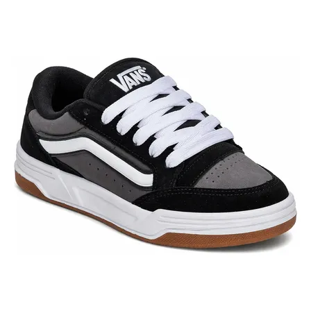 Zapatillas Urbanas Vans Hylane Hombre Moda Streetwear Skate Negro/blanco/gris Liso 40 Ar