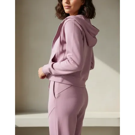 Conjunto Campera Pantalon Sin Frisa Buzo Jogging Tmill Sport Rosa Liso Xxl