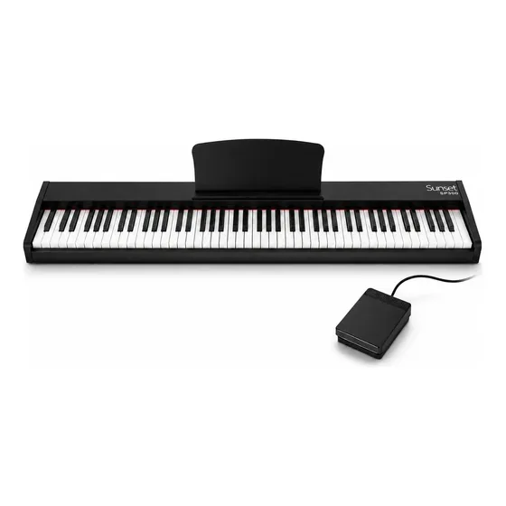Piano Digital Sunset Sp300  88 Teclas + Pedal De Sustain