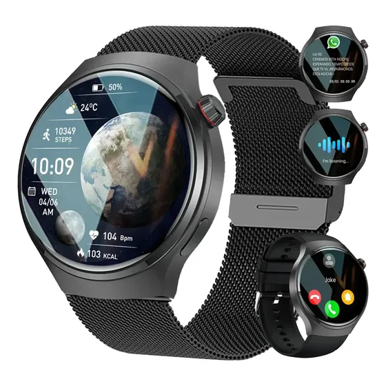 Smartwatch Deportivo Monitoreo Salud Impermeable