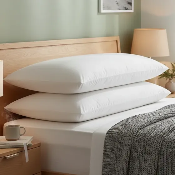 Pack X2 Almohadas 80x40 Cm Grande Inteligente Viscoelastica