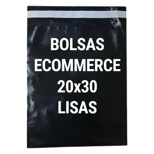 Bolsas Sobres E Commerce 20x30 C/adhesivo Bulto x500 Color Negro