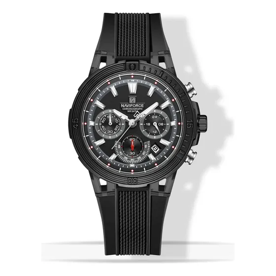 Naviforce Moda Deportivo Cronógrafo Lmpermeable Reloj Hombre
