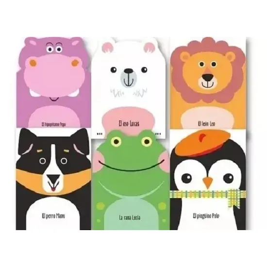 Lote X 6 Libros Infantiles - Animalitos En Mis Cuentos