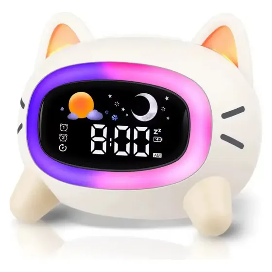 Reloj Despertador Infantil Luz De Noche - Rutinas De Sueño