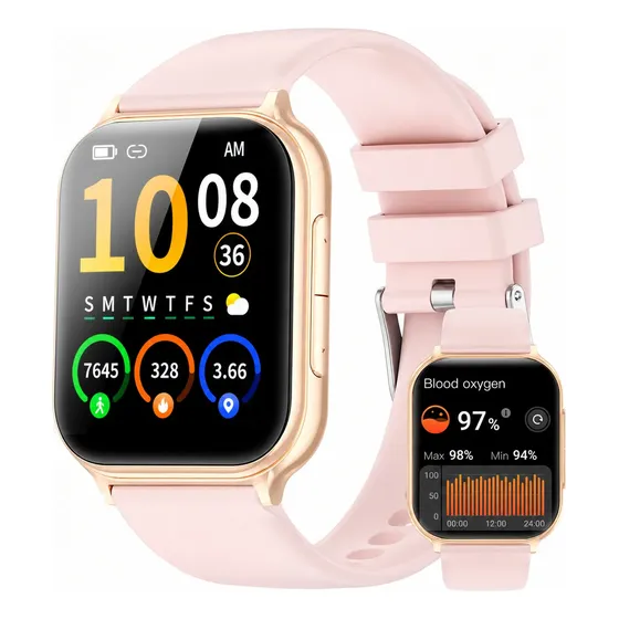 Reloj Inteligente Para Mujer De 1,83 Pulgadas, Bluetooth, No