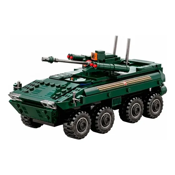 Bloques Para Armar Set Construccion Tanque Militar Guerra