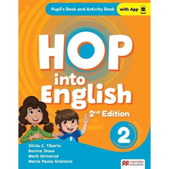 Hop Into English 2 ed Student's Book Workbook Integrated De Shaw Donna Vol 2 Editorial Macmillan Tapa Blanda Edición 2nd Edition En Inglés 2023