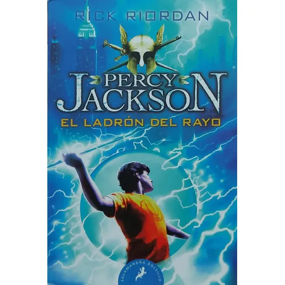 El Ladrón Del Rayo Rick Riordan Vol 1 Editorial Salamandra Bolsillo Tapa Blanda Edición 1 En Español 2021