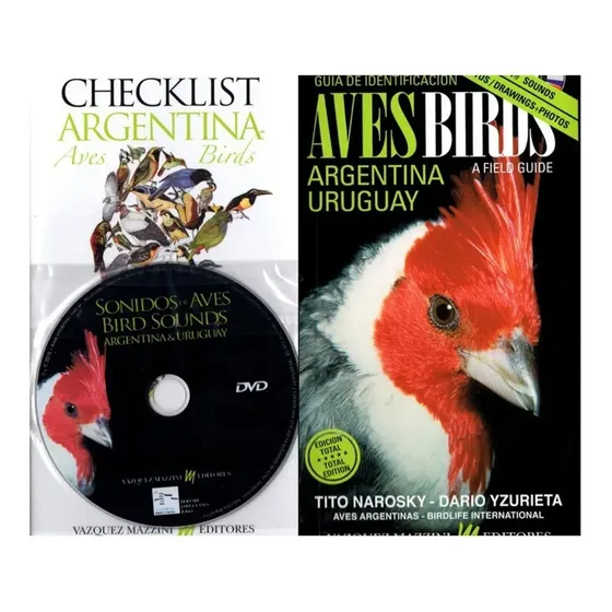 Aves De Argentina Y Uruguay Guía De Identificación Con Dvd