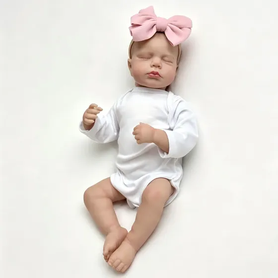 Muñeca Reborn Bzdoll 48cm Cuerpo Completo Vinilo