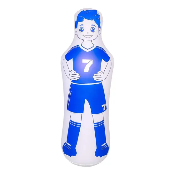 Dummy De Entrenamiento De Fútbol Portátil Para Azul