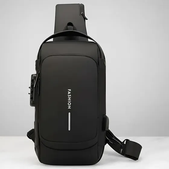 Mochila Antirrobo Mtl Urbana Negra 2l Morral