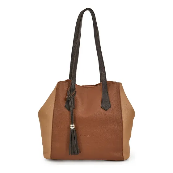Cartera Mujer Cuero Bolso Bandolera Morral Briganti Fadel