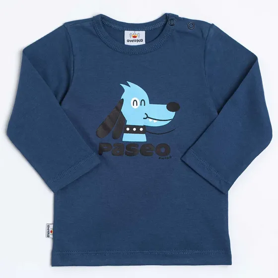 Remera Manga Larga Jersey De Algodón Bebé Invierno Owoko