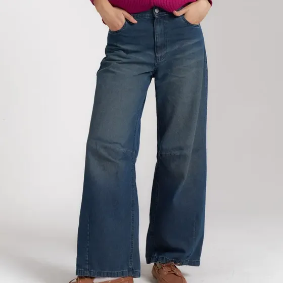 Jean Barrel Leg Tiro Bajo Rimmel