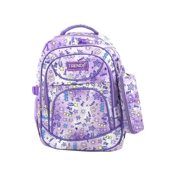 Mochila Escolar Notebook Infantil Nena Niño Nene Brilla