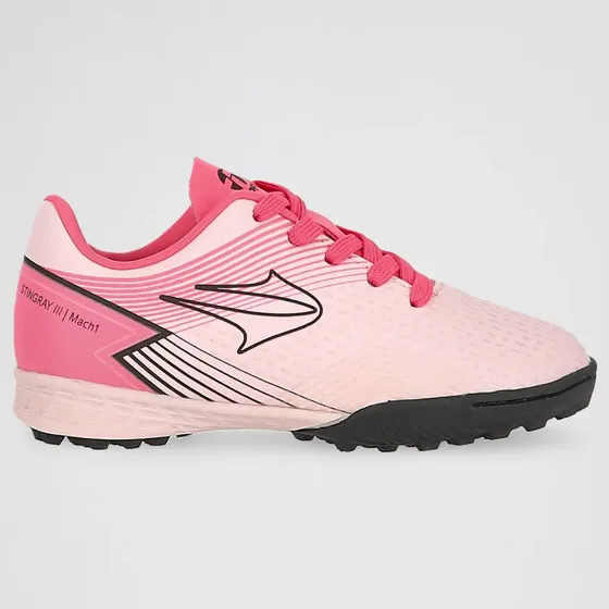 Botines Fútbol Topper Stingray Iii Mach Tf Infantil Sinté...