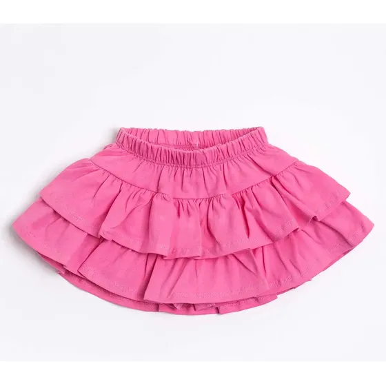 Minifalda Con Volados Y Short  Niña  2 Años A 8 Años