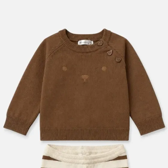 Sweater Bebé Cheeky Set Caja Jamie Xs L