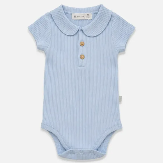 Enterito Bebé Cheeky Body Liso Jazmin Xs L