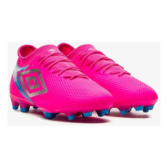 Botin Campo Umbro Adamant Top Speed Premier Rosa/gris/azul