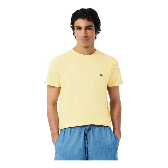 Remera Lacoste Hombre Moda Amarillo