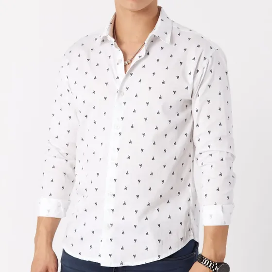 Camisa Manga Larga Atrix Blanco Tascani