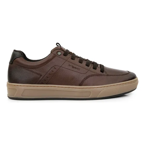 Zapatilla Hombre Cuero Zapato Comodo Sneaker Casual Briganti