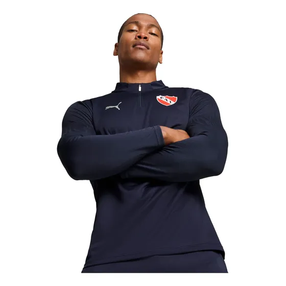 Buzo Puma Cai Hombre Fútbol Azul
