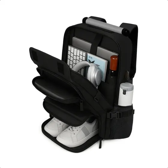 Mochila Bolso Impermeable Viaje Urbana Portanotebook Usb