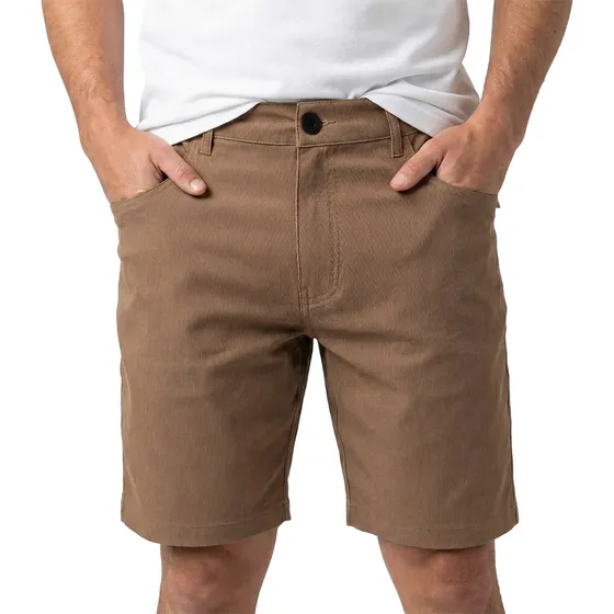 Short Baño Hombre Bermuda Lisa Casual Malla Clasica Briganti
