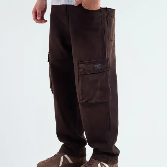 Jean Hombre Kevingston Bark Relaxed Denim Ocre