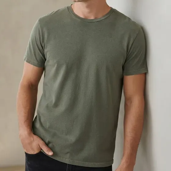 Remera Hombre Algodon Playera Camiseta Lisa Corta Briganti