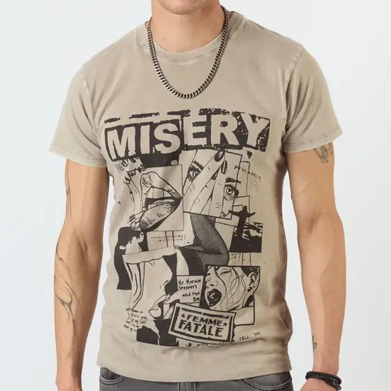 Remera Mc Brioche Beige Tascani