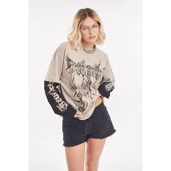 Short Brandy Black De Gabardina Mujer 47 Street