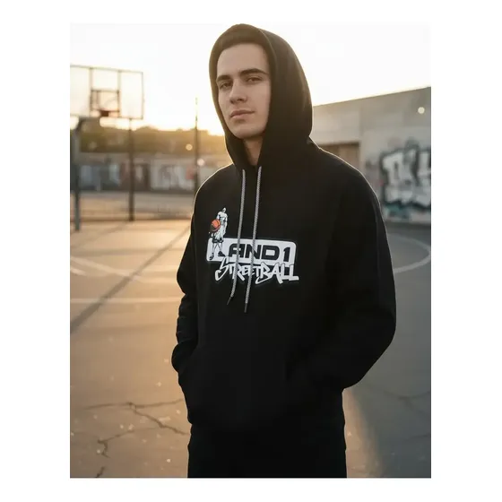 Buzo Deportivo Canguro Capucha Hoodie Abrigo Streetball And1