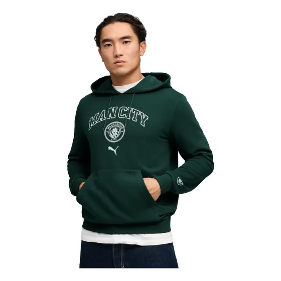 Buzo Hombre Puma Manchester City Verde