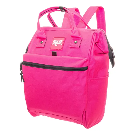 Mochila Cartera Everlast 100% Original Urbana Universitaria Grande Nylon Moda Bolsillos Colores Boca De Pez