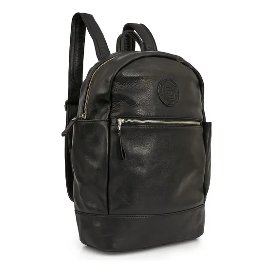 Mochila Cuero Hombre Urbana Bolso Bandolera Briganti Piera