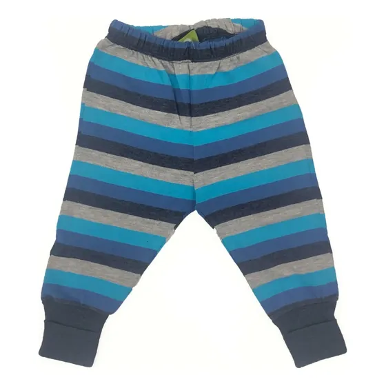 Pantaloncito Bebé Rayado Puño Rebatible Otoño Invierno Owoko
